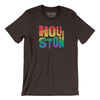 Houston Texas Pride Men/Unisex T-Shirt-Brown-Allegiant Goods Co. Vintage Sports Apparel