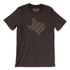 Texas Pride State Men/Unisex T-Shirt-Brown-Allegiant Goods Co. Vintage Sports Apparel