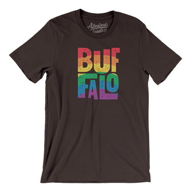 Buffalo New York Pride Men/Unisex T-Shirt-Allegiant Goods Co. Vintage Sports Apparel