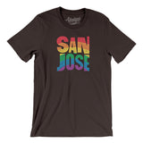 San Jose California Pride Men/Unisex T-Shirt-Allegiant Goods Co. Vintage Sports Apparel