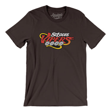 St. Louis Vipers Roller Hockey Men/Unisex T-Shirt-Allegiant Goods Co. Vintage Sports Apparel