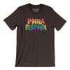 Philadelphia Pennsylvania Pride Men/Unisex T-Shirt-Brown-Allegiant Goods Co. Vintage Sports Apparel