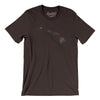 Hawaii Pride State Men/Unisex T-Shirt-Brown-Allegiant Goods Co. Vintage Sports Apparel