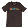 Omaha Nebraska Pride Men/Unisex T-Shirt-Brown-Allegiant Goods Co. Vintage Sports Apparel