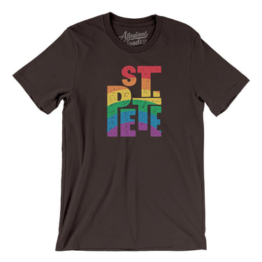 St. Petersburg Florida Pride Men/Unisex T-Shirt-Allegiant Goods Co. Vintage Sports Apparel
