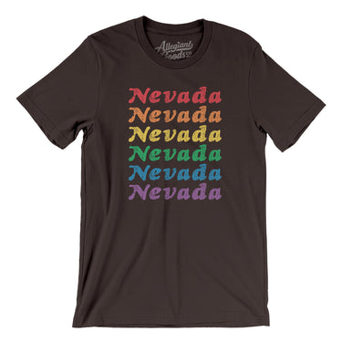 Nevada Pride Men/Unisex T-Shirt-Allegiant Goods Co. Vintage Sports Apparel