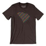 South Carolina Pride State Men/Unisex T-Shirt-Brown-Allegiant Goods Co. Vintage Sports Apparel