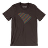 South Carolina Pride State Men/Unisex T-Shirt-Brown-Allegiant Goods Co. Vintage Sports Apparel