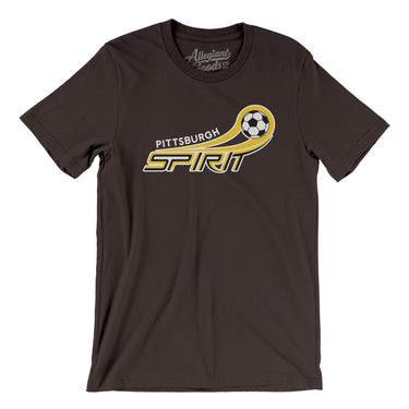 Pittsburgh Spirit Soccer Men/Unisex T-Shirt-Allegiant Goods Co. Vintage Sports Apparel