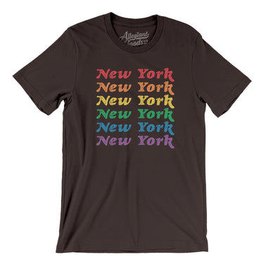 New York Pride Men/Unisex T-Shirt-Allegiant Goods Co. Vintage Sports Apparel