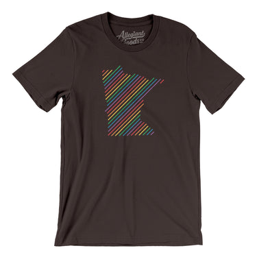 Minnesota Pride State Men/Unisex T-Shirt-Allegiant Goods Co. Vintage Sports Apparel