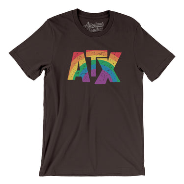Austin Texas Pride Men/Unisex T-Shirt-Allegiant Goods Co. Vintage Sports Apparel