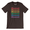 Hawaii Pride Men/Unisex T-Shirt-Chocolate/Brown-Allegiant Goods Co. Vintage Sports Apparel