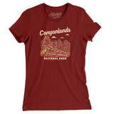 Canyonlands National Park Women's T-Shirt-Allegiant Goods Co. Vintage Sports Apparel