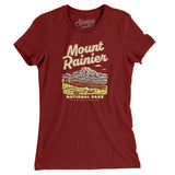 Mount Rainier National Park Women's T-Shirt-Allegiant Goods Co. Vintage Sports Apparel