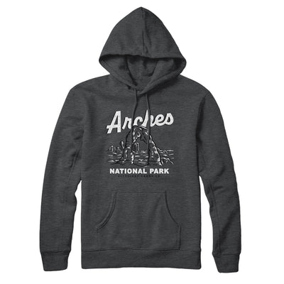 Arches National Park Hoodie-Deep Heather-Allegiant Goods Co. Vintage Sports Apparel