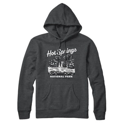 Hot Springs National Park Hoodie-Deep Heather-Allegiant Goods Co. Vintage Sports Apparel