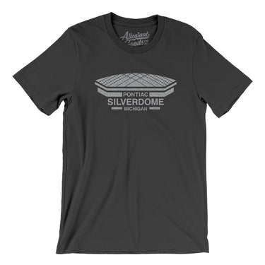 Detroit Silverdome Men/Unisex T-Shirt-Allegiant Goods Co. Vintage Sports Apparel