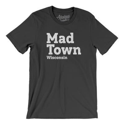 Mad-Town Men/Unisex T-Shirt-Dark Grey-Allegiant Goods Co. Vintage Sports Apparel