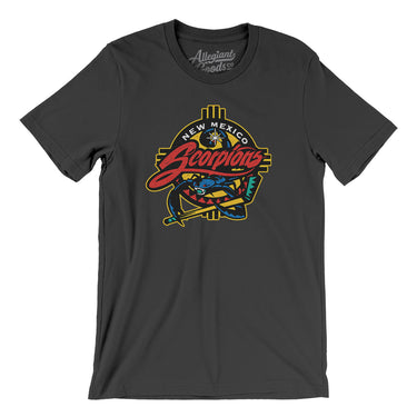 New Mexico Scorpions Hockey Men/Unisex T-Shirt-Allegiant Goods Co. Vintage Sports Apparel