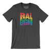 Raleigh North Carolina Pride Men/Unisex T-Shirt-Dark Grey Heather-Allegiant Goods Co. Vintage Sports Apparel