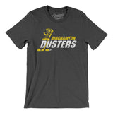 Binghamton Dusters Hockey Men/Unisex T-Shirt-Allegiant Goods Co. Vintage Sports Apparel