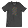 Mississippi Pride State Men/Unisex T-Shirt-Dark Grey Heather-Allegiant Goods Co. Vintage Sports Apparel