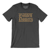 Golden Domers Men/Unisex T-Shirt-Dark Grey Heather-Allegiant Goods Co. Vintage Sports Apparel