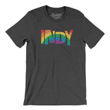 Indianapolis Indiana Pride Men/Unisex T-Shirt-Allegiant Goods Co. Vintage Sports Apparel