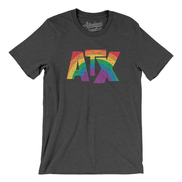 Austin Texas Pride Men/Unisex T-Shirt-Allegiant Goods Co. Vintage Sports Apparel