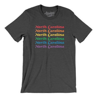 North Carolina Pride Men/Unisex T-Shirt-Allegiant Goods Co. Vintage Sports Apparel