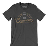 Drink Like an Oregonian Men/Unisex T-Shirt-Allegiant Goods Co. Vintage Sports Apparel