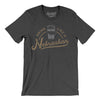 Drink Like a Nebraskan Men/Unisex T-Shirt-Dark Grey Heather-Allegiant Goods Co. Vintage Sports Apparel
