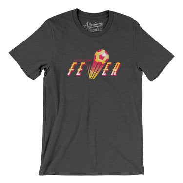 New York Fever Soccer Men/Unisex T-Shirt-Allegiant Goods Co. Vintage Sports Apparel