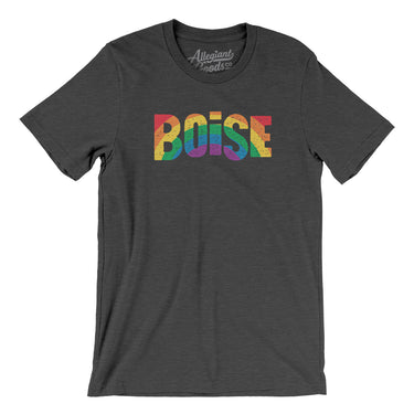 Boise Idaho Pride Men/Unisex T-Shirt-Allegiant Goods Co. Vintage Sports Apparel