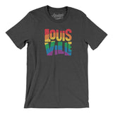 Louisville Kentucky Pride Men/Unisex T-Shirt-Allegiant Goods Co. Vintage Sports Apparel