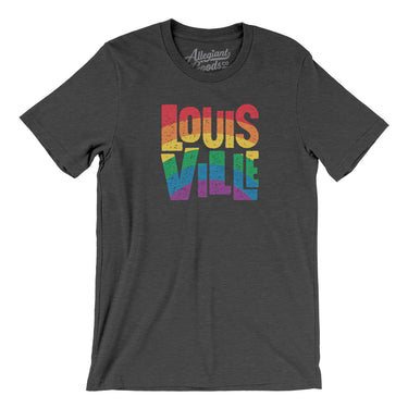 Louisville Kentucky Pride Men/Unisex T-Shirt-Allegiant Goods Co. Vintage Sports Apparel