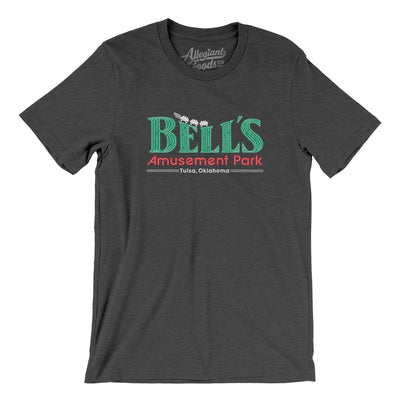 Bells Amusement Park Men/Unisex T-Shirt-Dark Grey Heather-Allegiant Goods Co. Vintage Sports Apparel