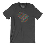 Wisconsin Pride State Men/Unisex T-Shirt-Allegiant Goods Co. Vintage Sports Apparel