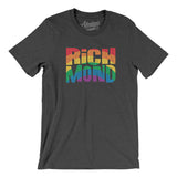Richmond Virginia Pride Men/Unisex T-Shirt-Allegiant Goods Co. Vintage Sports Apparel