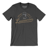 Drink Like a Louisianian Men/Unisex T-Shirt-Allegiant Goods Co. Vintage Sports Apparel