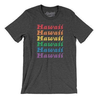 Hawaii Pride Men/Unisex T-Shirt-Allegiant Goods Co. Vintage Sports Apparel