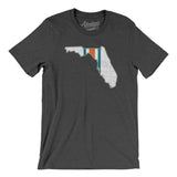 Florida Helmet Stripes Men/Unisex T-Shirt-Allegiant Goods Co. Vintage Sports Apparel