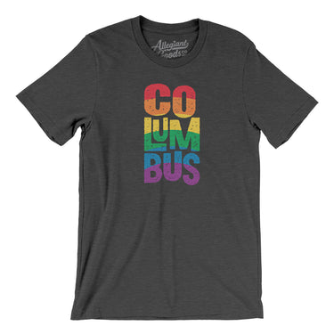 Columbus Ohio Pride Men/Unisex T-Shirt-Allegiant Goods Co. Vintage Sports Apparel
