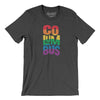 Columbus Ohio Pride Men/Unisex T-Shirt-Dark Grey Heather-Allegiant Goods Co. Vintage Sports Apparel