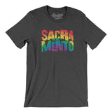 Sacramento California Pride Men/Unisex T-Shirt-Allegiant Goods Co. Vintage Sports Apparel