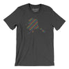 Alaska Pride State Men/Unisex T-Shirt-Dark Grey Heather-Allegiant Goods Co. Vintage Sports Apparel