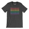 Massachusetts Pride Men/Unisex T-Shirt-Dark Grey Heather-Allegiant Goods Co. Vintage Sports Apparel