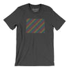 Wyoming Pride State Men/Unisex T-Shirt-Dark Grey Heather-Allegiant Goods Co. Vintage Sports Apparel