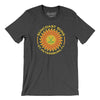 Suncoast Suns Hockey Men/Unisex T-Shirt-Dark Grey Heather-Allegiant Goods Co. Vintage Sports Apparel